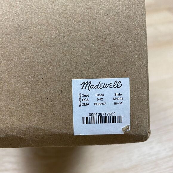 Madewell The Mindy Lugsole Leather Mule Women's 8.5 Color Dried Maple - Picture 9 of 12